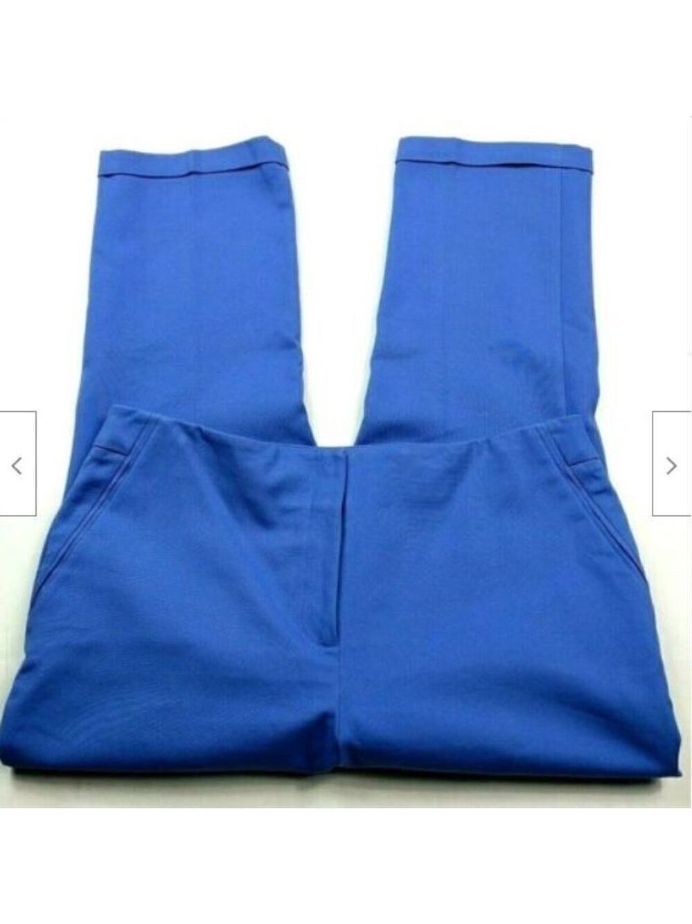 Chico's So Slimming Straight Leg Dress Pants Blue Size 8